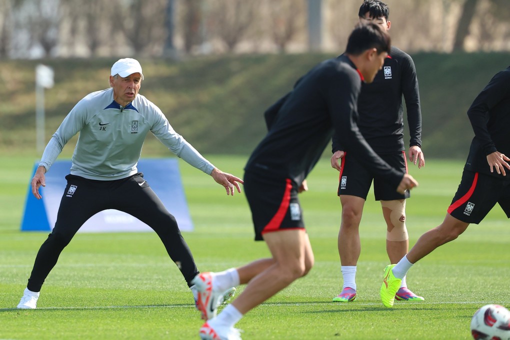 Jurgen Klinsmann (left) said he sees it as a privilege to lead South Korea’s talented national team. Photo: EPA-EFE