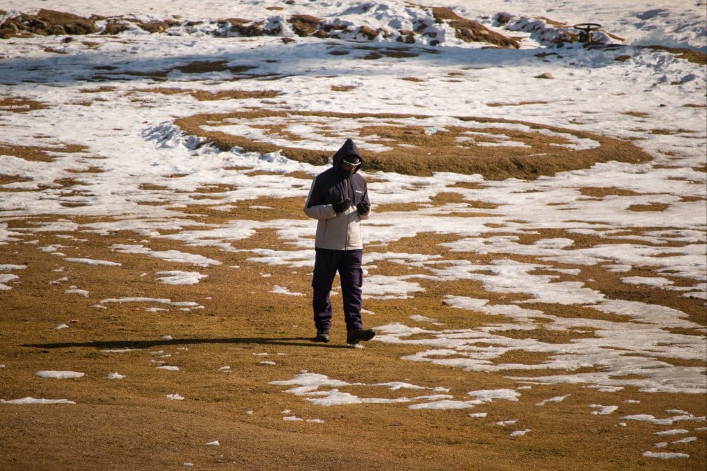 Gulmarg in Indian Kashmir, one of Asia’s largest ski destination, faces a winter without snow. Photo: Umar Farooq