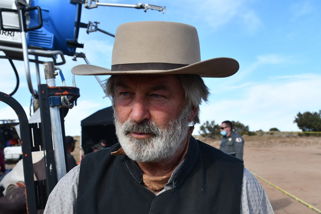 Alec Baldwin is seen on the Rust set immediately following the shooting of Halyna Hutchins. Photo: Santa Fe County Sheriff’s Office via TNS