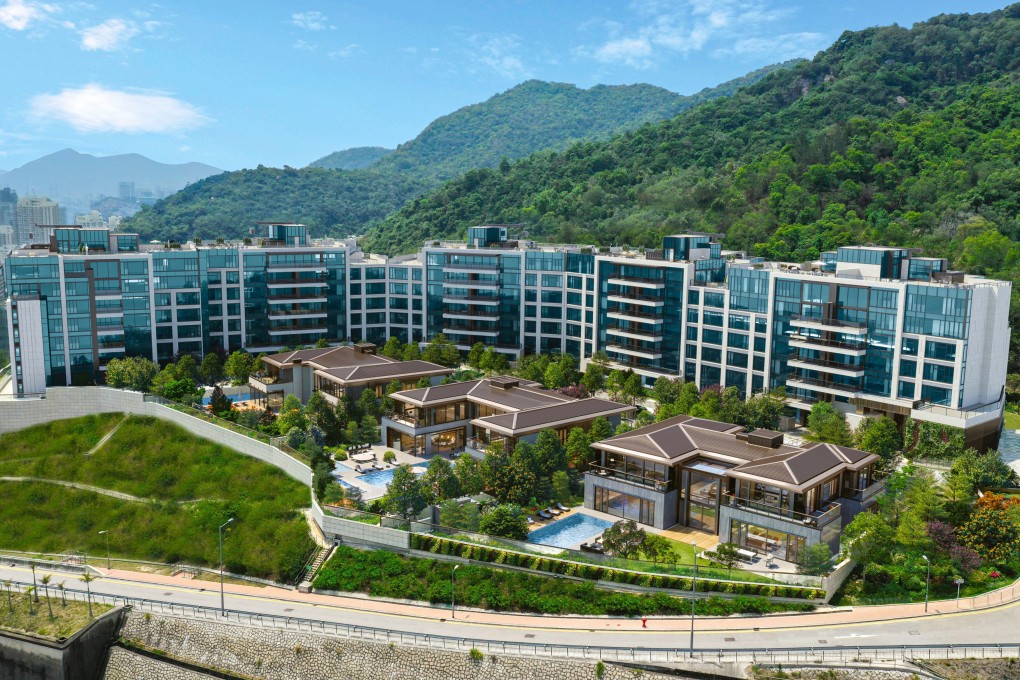 An aerial view of Kerry Properties’ Mont Verra luxury residential project in Beacon Hill. Photo: Handout