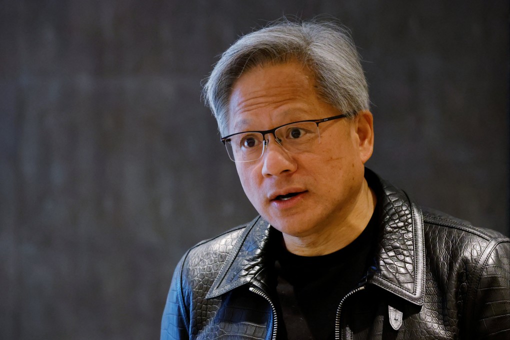 Nvidia CEO Jensen Huang attends a media roundtable meeting in Singapore December 6, 2023. Photo: Reuters