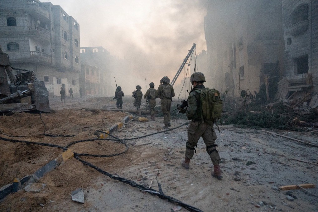 Israeli soldiers operate in the Gaza Strip on January 21, 2024. Photo: Reuters