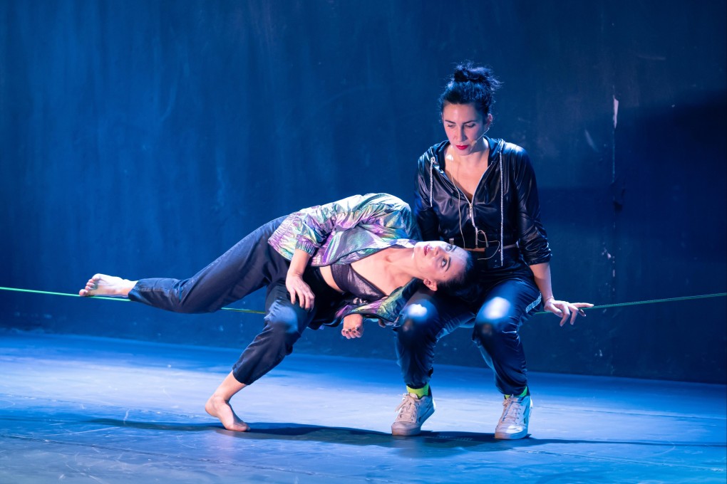 A still from “Losing It” as performed by its two co-creators, Samaa Wakim and Samar Haddad King. The pair will perform the work at the 2024 Hong Kong Arts Festival. Photo: Hong Kong Arts Festival
