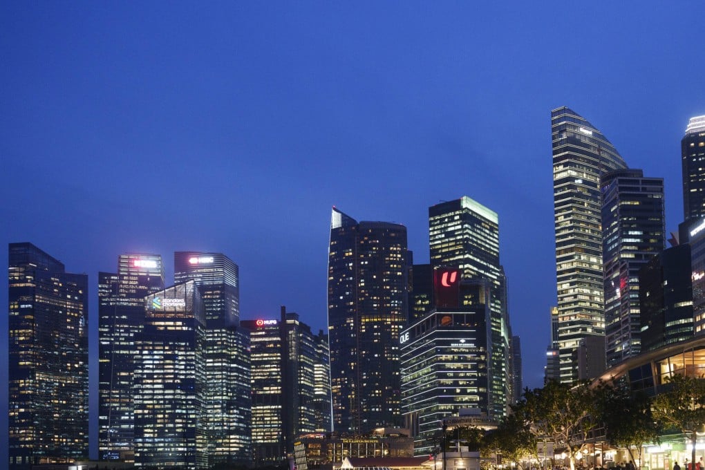 Singapore’s skyline. A former teacher was sentenced to 16 months and 45 days’ jail for molesting a primary schoolgirl. Photo: AP