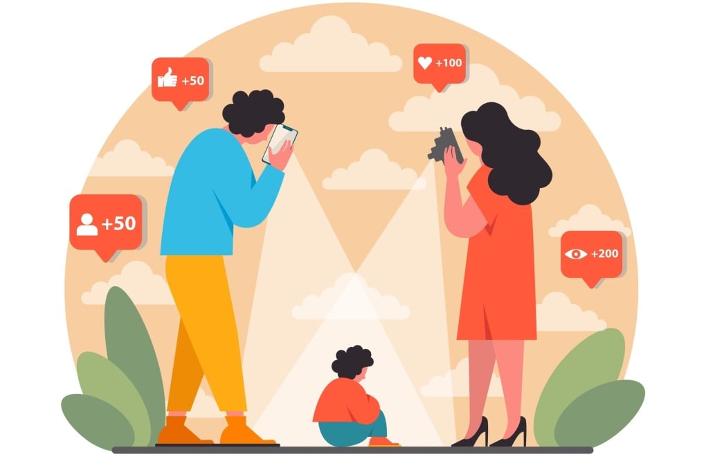 It is worth considering how “sharenting” may shape our children’s digital identity and intrude upon their privacy. Photo: Shutterstock