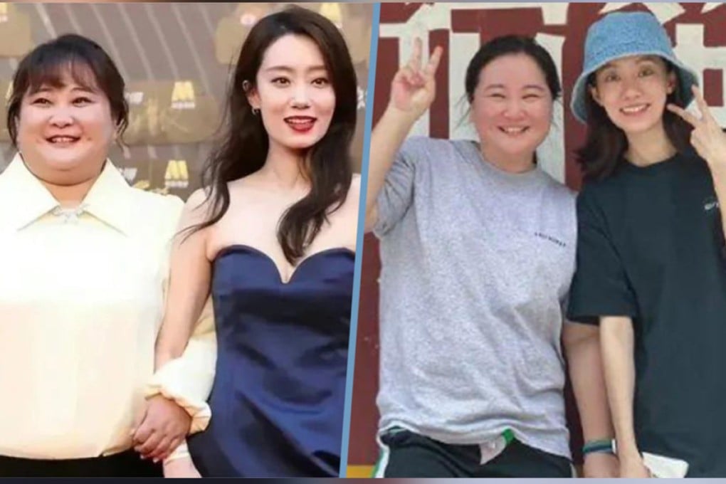 A famous actress-film director in China has reignited the debate over body image on the mainland after slashing her weight in half for her new movie. Photo: SCMP composite/Weibo