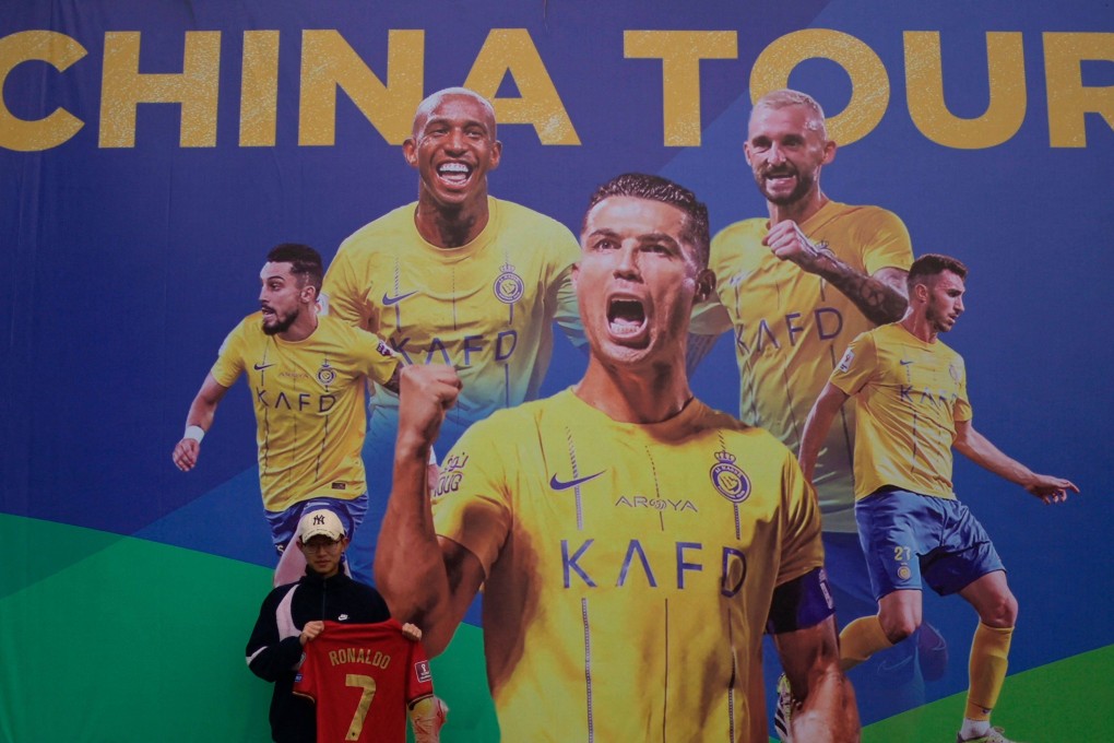 Cristiano Ronaldo was to be the star attraction in Al Nassr’s tour of China. Photo: AFP