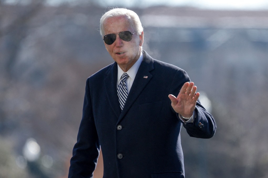 US President Joe Biden at the White House. Photo: Reuters