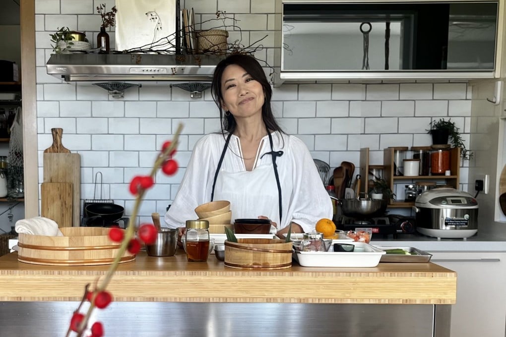 Yuki Yamagishi at her home in Sai Kung, Hong Kong, where she hosts Japanese cookery classes. Photo: Kylie Knott