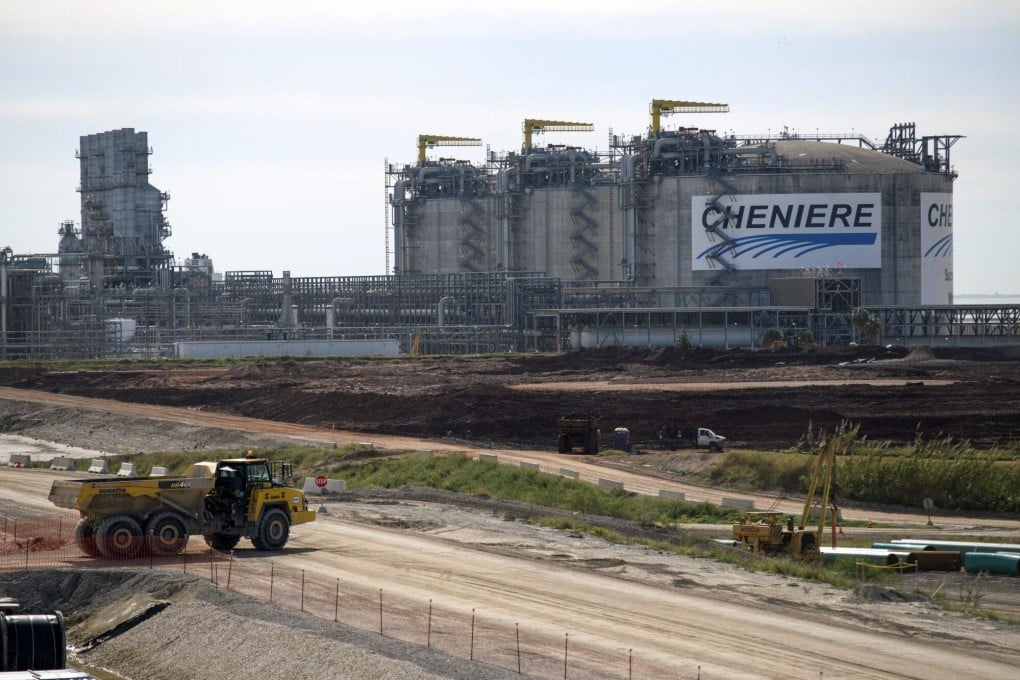 Cheniere Energy’s liquefaction facility in Corpus Christi, Texas, is under construction. Photo: Bloomberg.