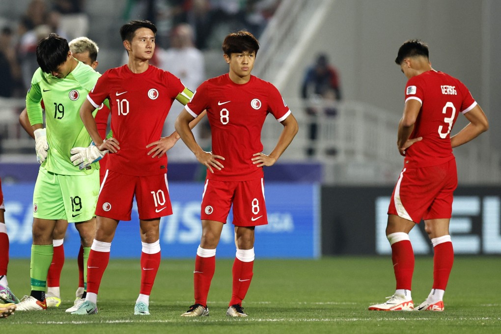 Hong Kong’s pursuit of an AFC Asian Cup last-16 spot ended in defeat by Palestine in Doha. Photo: Reuters