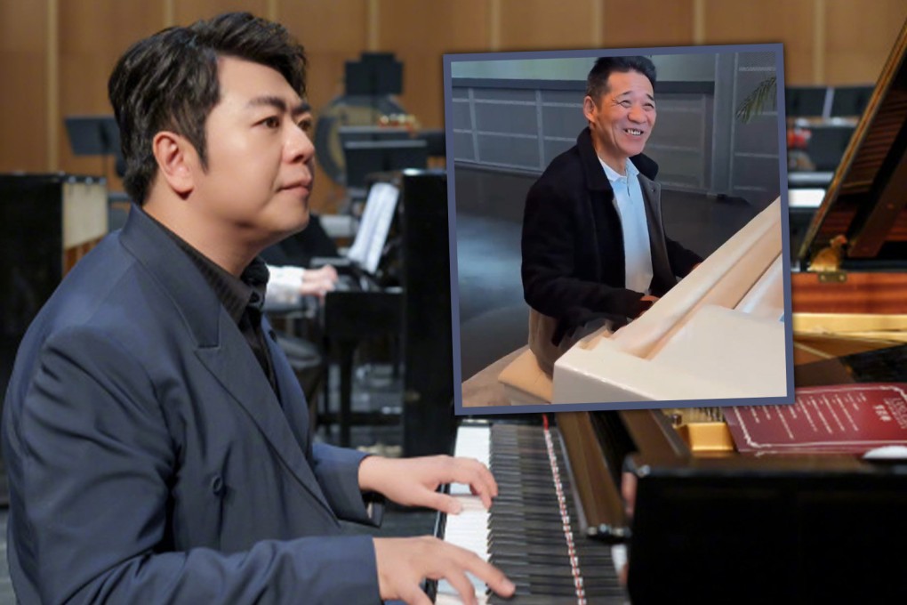 A construction worker from China, who is also a keen amateur piano player, is set to see his dream come true after an invitation to appear on a TV variety show led to 
a promise from legendary musician Lang Lang that the pair could meet. Photo: SCMP composite/Weibo