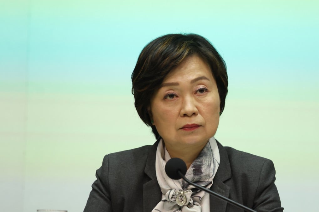 Secretary for Education Christine Choi is visiting Britain and Finland. Photo: Yik Yeung-man
