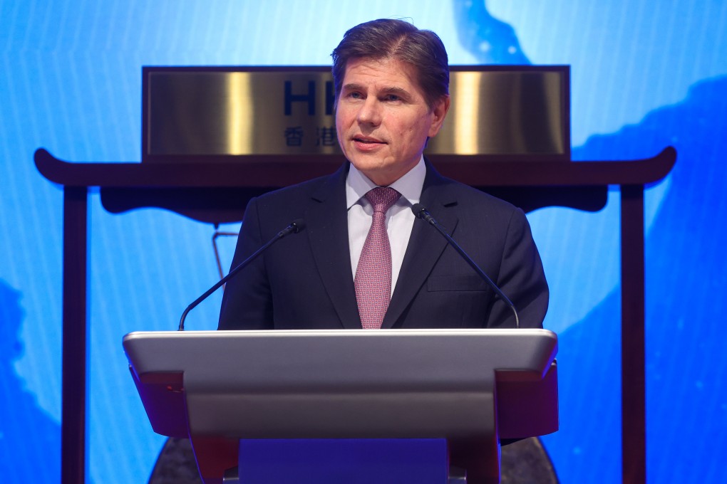 HKEX’s Nicolas Aguzin attends the listing ceremony of the CSOP Saudi Arabia exchange-traded fund in Hong Kong, in this file photo from November 2023. Photo: Edmond So