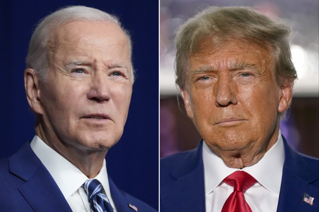 US President Joe Biden and former president Donald Trump seem to be on the verge of a rematch for the White House. Photo: AP