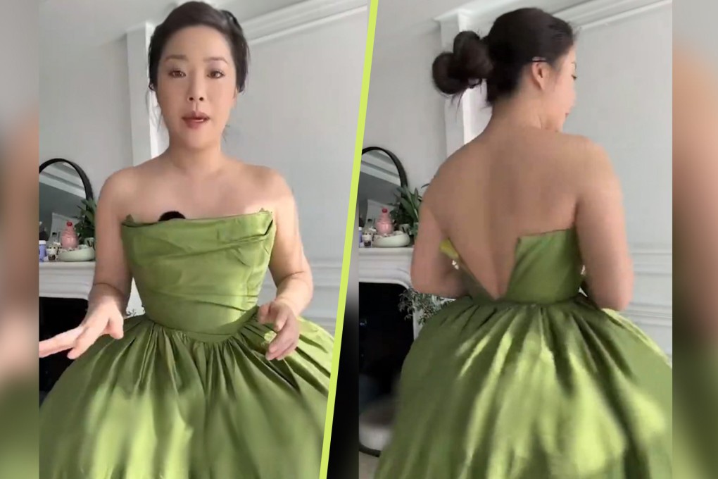 A star actress in the hit mainland TV series, Blossoms Shanghai, has called on fashion designers to make clothes that fit people of all shapes and sizes and reject skinny female stereotypes. Photo: SCMP composite/Weibo