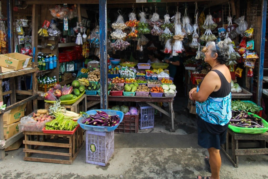 A shop stall at a public market in San Roque, Quezon City, Manila. Photo: Michael Beltran