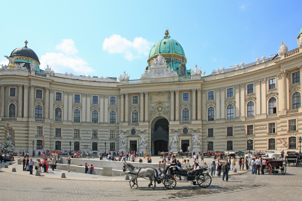 Vienna’s Hofburg Palace, one of its major tourist attractions. The Austrian capital is looking to draw well-heeled tourists away from such popular city centre attractions to less visited districts. Photo: Getty Images