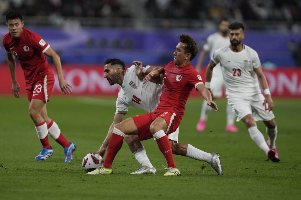 Wu Chun-ming excelled for Hong Kong at the AFC Asian Cup finals in Qatar. Photo: AP