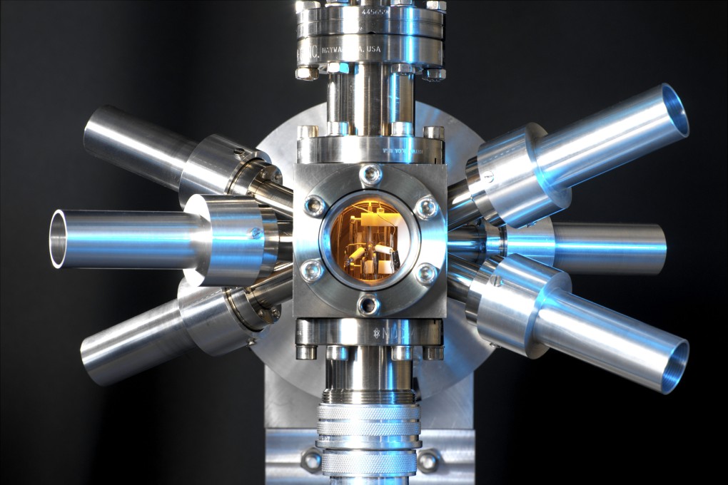 A strontium-based optical clock. The Chinese team said their clock “partially met the requirement for participating in the redefinition of the second”. Photo: Science Photo Library