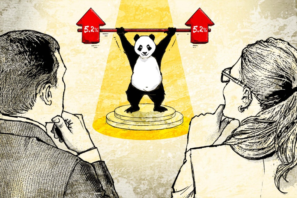 China’s boasting of its 2023 economic growth has been met with scepticism over whether it can hold up this year. Illustration: Henry Wong