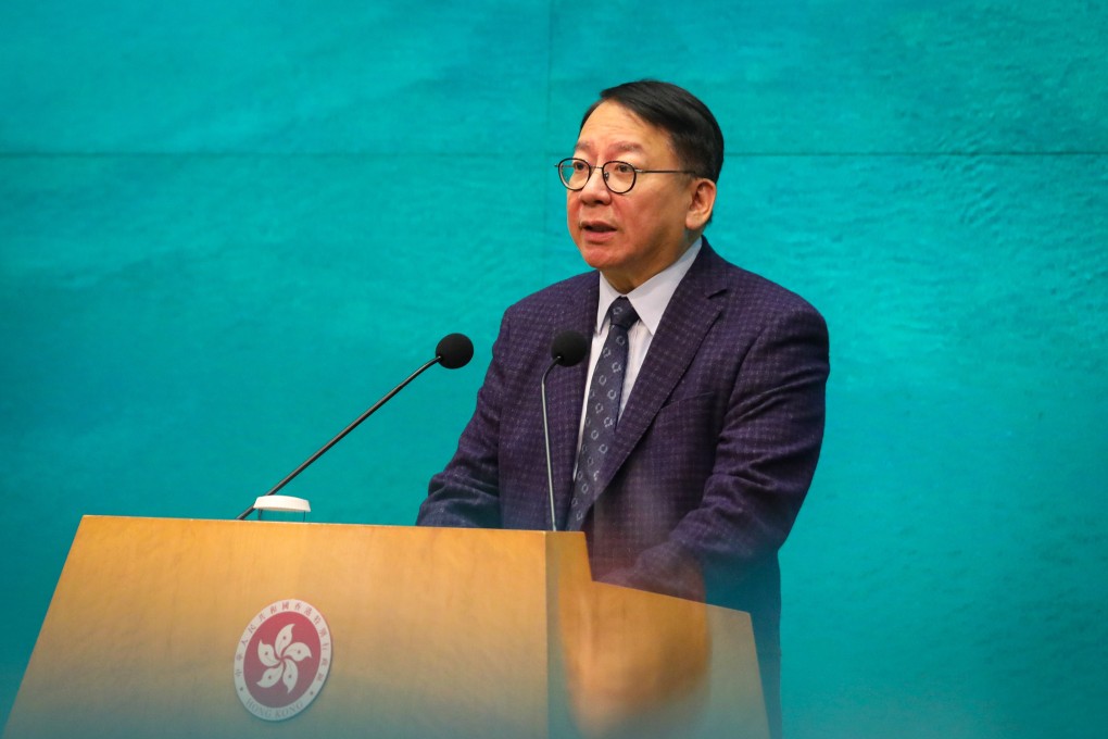 Chief Secretary for Administration Eric Chan Kwok-ki defended the city’s position in Geneva at the recent United Nations review of China’s human rights record. Photo: Xiaomei Chen