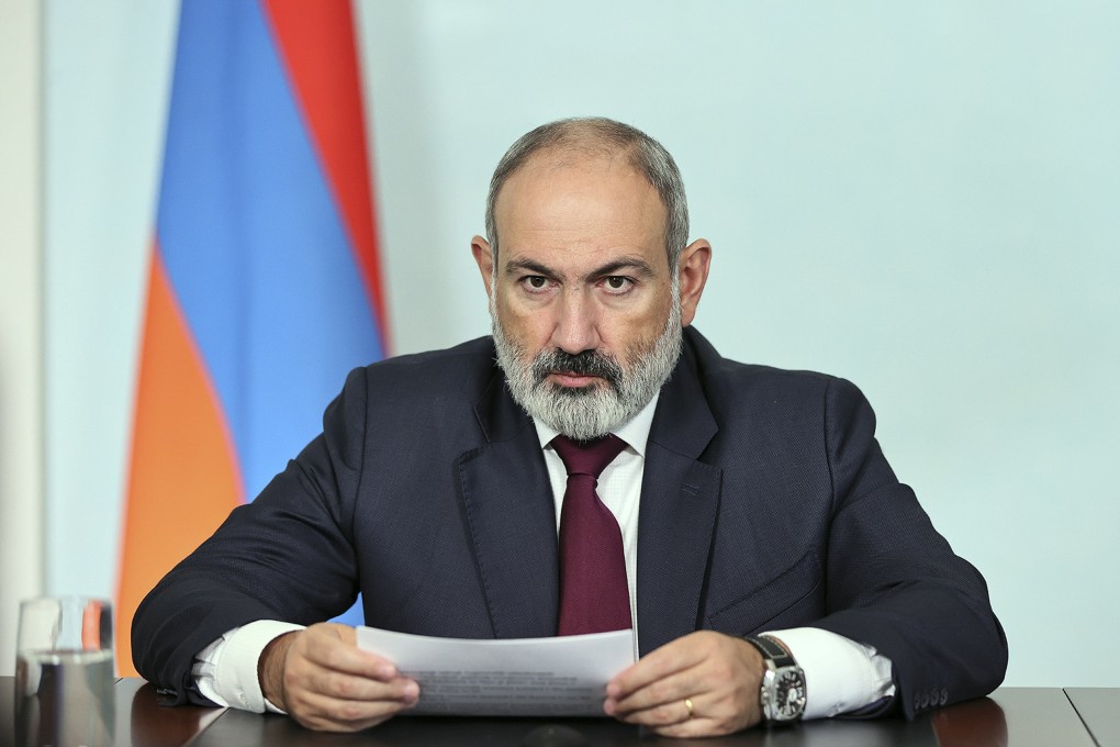 Armenian Prime Minister Nikol Pashinyan. Photo: Armenian Government Press Service / EPA-EFE