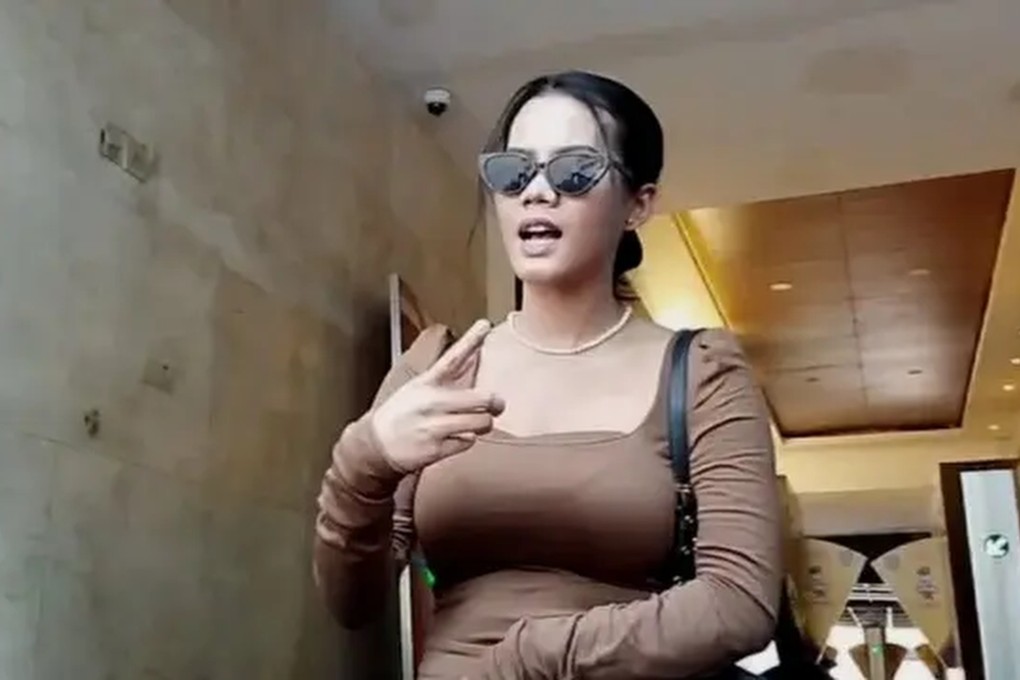 Fransiska Candra Novitasari, a 25-year-old model and content creator also known as Siskaee, was arrested by the Jakarta Police at her flat in Yogyakarta on January 25. Photo: Handout