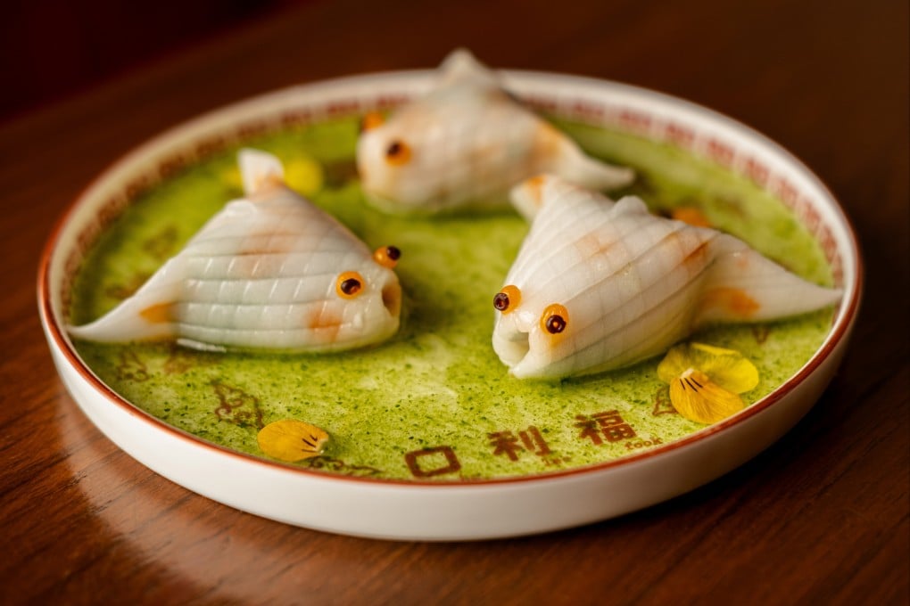 Fish in a lotus pond at Ho Lee Fook, a Hong Kong restaurant Charlene Hua recommends for its Chinese food and good vibes. The coffee shop owner also shares where she goes for Italian, Japanese and Thai food, and cocktails with a view. Photo: Ho Lee Fook