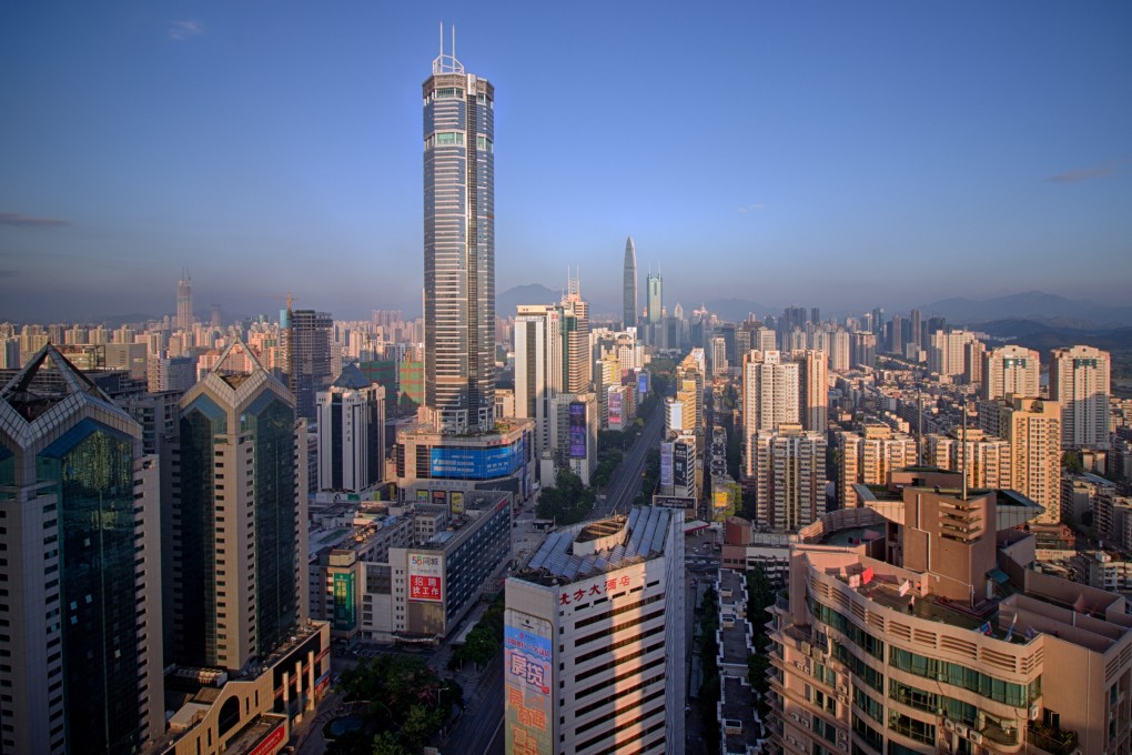 Shenzhen (pictured) plans to achieve industrial output of more than 1.5 trillion yuan in its strategic emerging industries this year. Photo: Getty Images