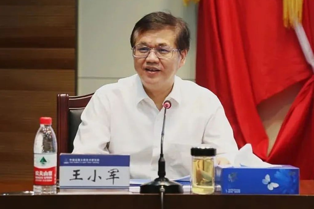 Rocket scientist Wang Xiaojun became a CPPCC member in March and is expected to be removed before the next “two sessions” annual meetings. Photo: Weibo/潘明先生