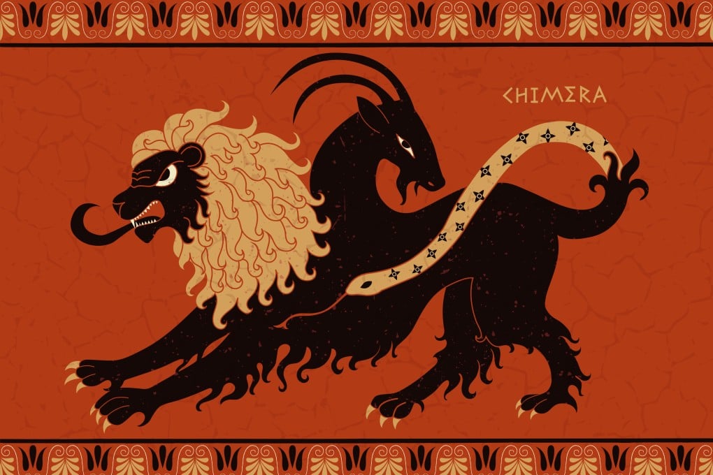 According to the ancient Greeks, a Chimera was a mythical beast that combined three different animals - a lion, a goat and a snake. Shutterstock