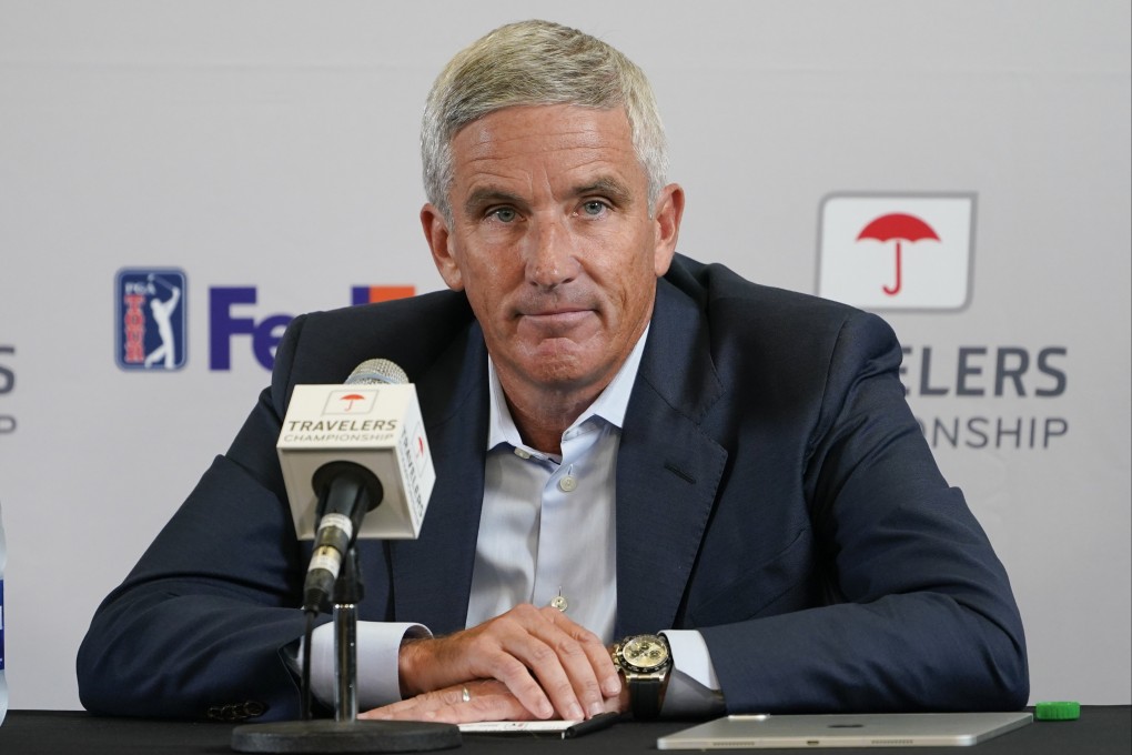 PGA Tour Commissioner Jay Monahan will be the new CEO of PGA Tour Enterprises. Photo: AP