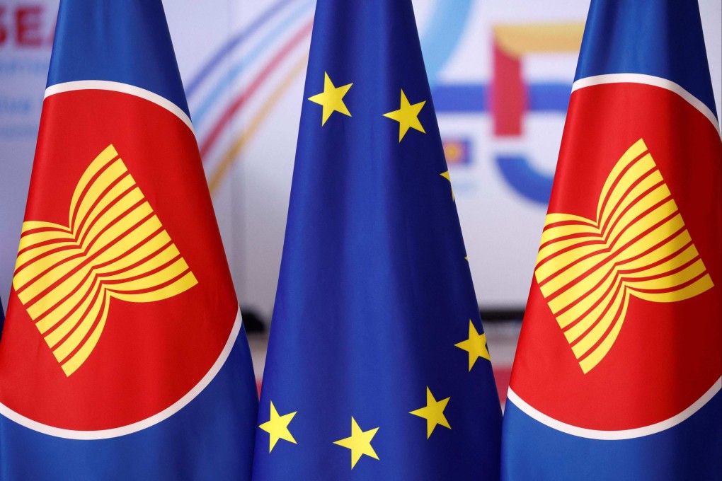 Ministers from the European Union and the Association of Southeast Asian Nations will meet in Brussels this week, part of a series of sessions focusing on EU ties to the Indo-Pacific. Photo: AFP