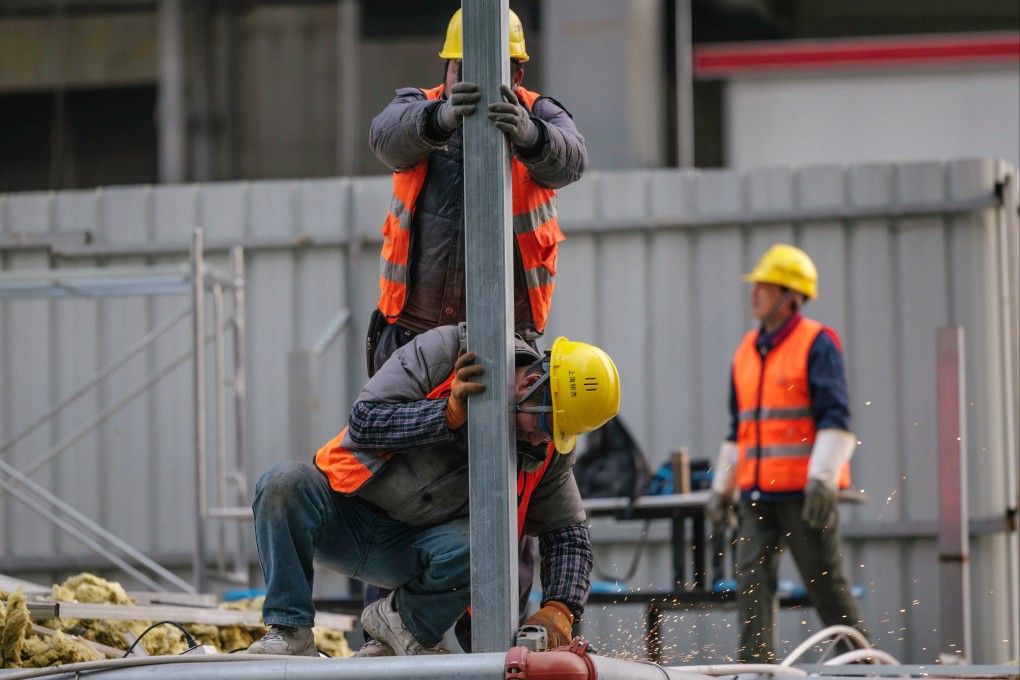 Official manufacturing purchasing managers’ index stood at 49.2 in January, compared with a reading of 49 in December. Photo: EPA-EFE