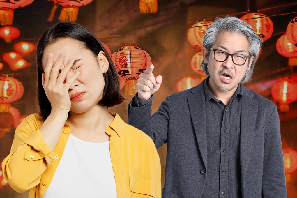 A married woman in China who had not seen her own parents for three years was left in shock after her angry father-in-law slapped her in the face for suggesting that she make a visit to see them. Photo: SCMP composite/Shutterstock