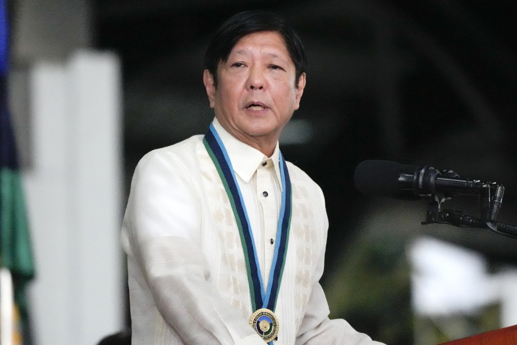 Philippines President Ferdinand Marcos Jnr says his country is looking to purchase submarines as part of a plan to modernise the military, and defend the country’s sovereignty in the South China Sea. 
Photo: AP