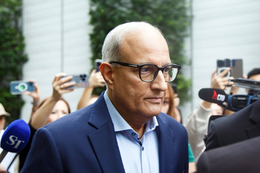 Singapore’s former transport minister, S. Iswaran, leaves the Singapore State Courts on January 18, 2024 after facing corruption charges. The scandal calls into question the efficacy of paying government officials high salaries. Photo: Bloomberg