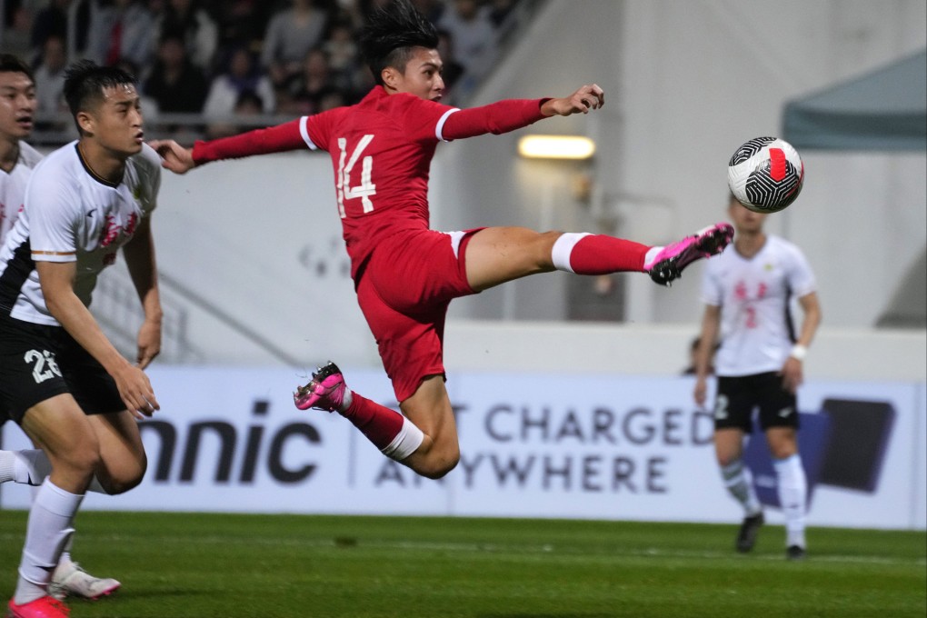 Hong Kong were backed by an ardent home support against Guangdong. Photo: Elson Li