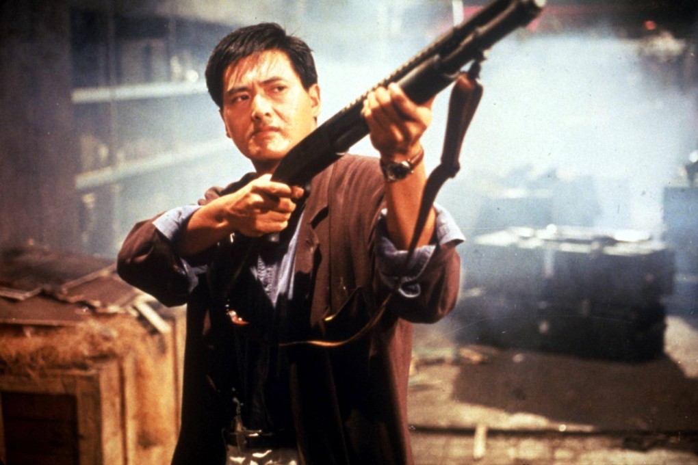 Chow Yun-fat in a still from Hard Boiled, in which he co-starred with Tony Leung Chiu-wai. John Woo’s 1992 film epitomised the director’s stylised filmmaking and storytelling.