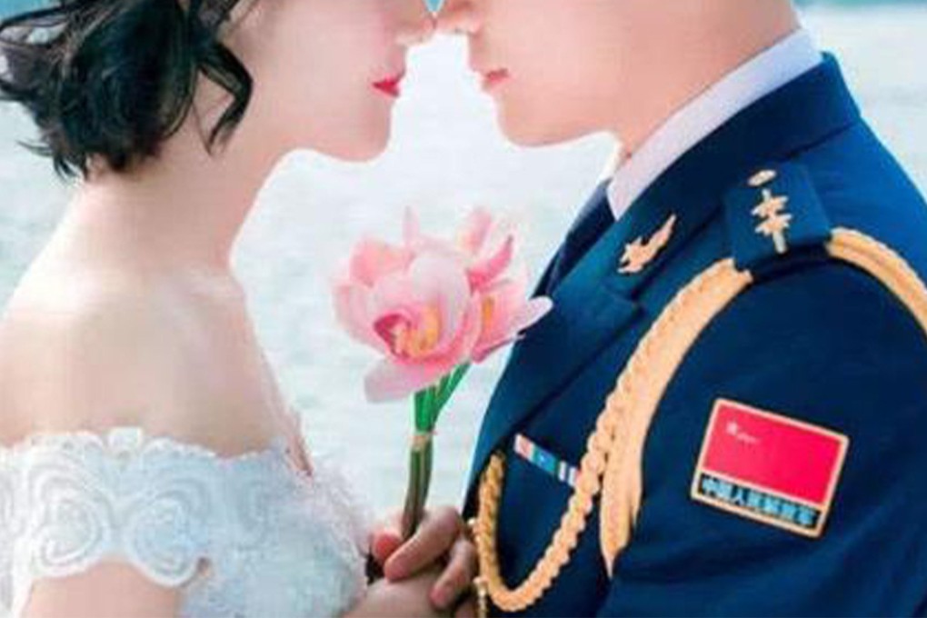 A court in China has jailed a man for 10 months after he admitted to having slept and cohabited with the wife of a soldier currently serving in the People’s Liberation Army. Photo: SCMP composite/Sohu