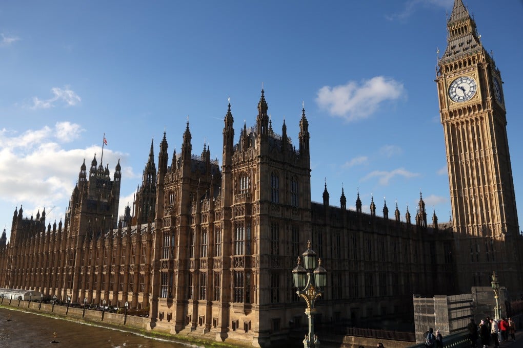 The Palace of Westminster in London. Hong Kong authorities referenced the UK’s National Security Act in a consultation paper for the coming Article 23 legislation. Photo: EPA-EFE