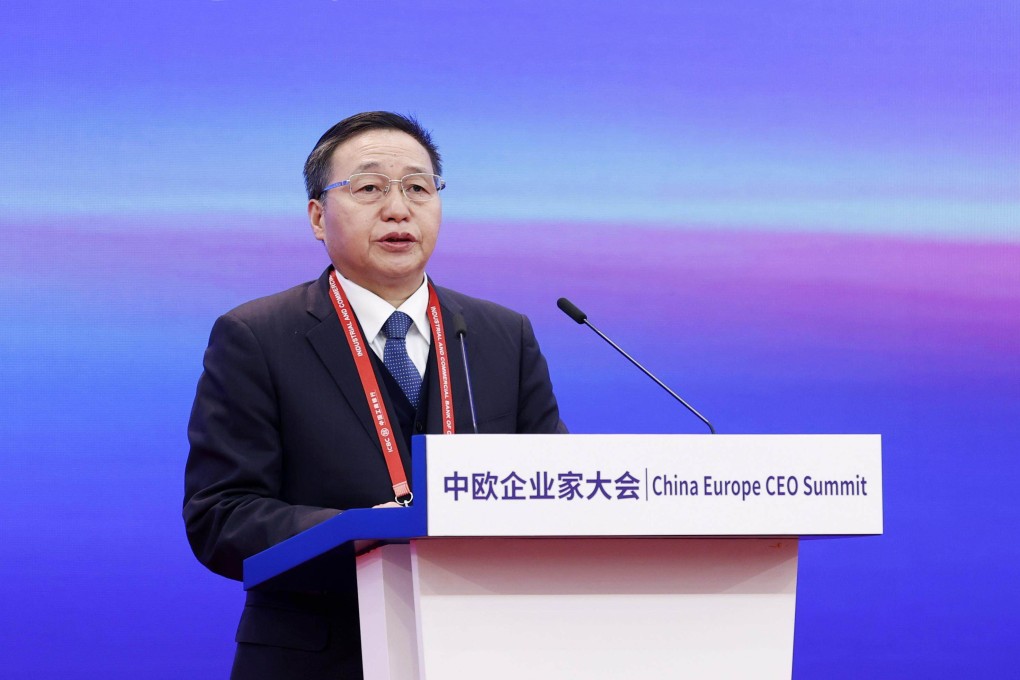 The statement said 63-year-old Chen Siqing, pictured in 2020, was resigning because of his age. Photo: China News Service via Getty Images