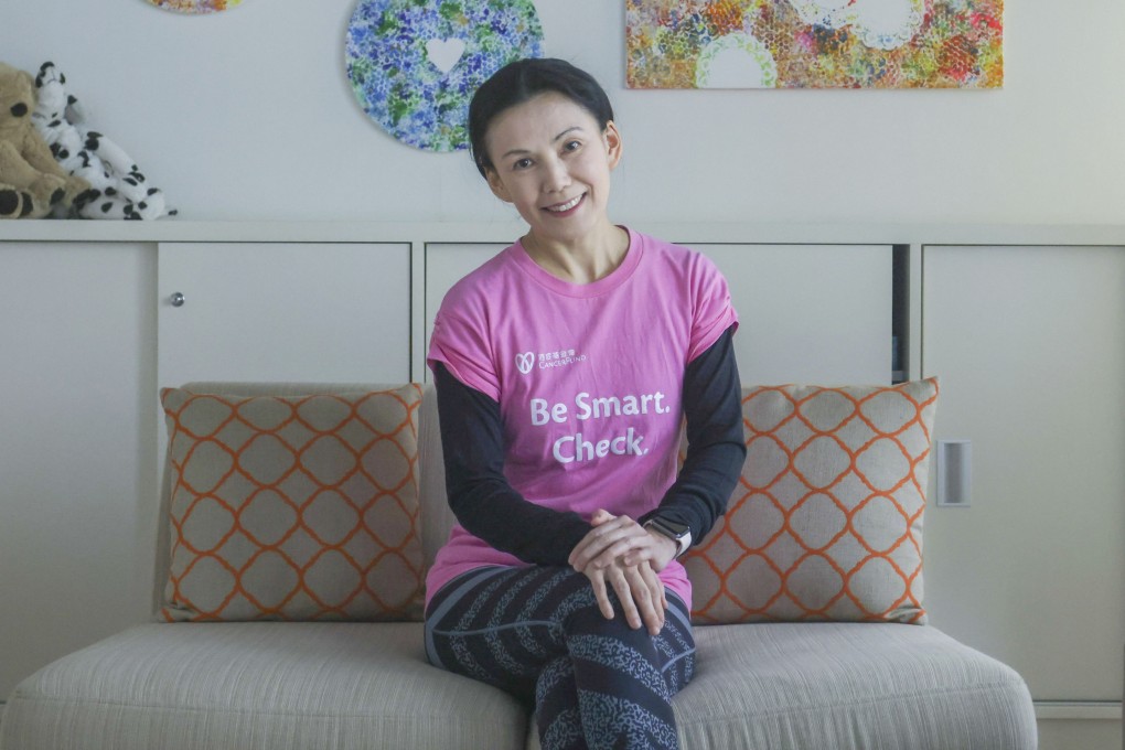 Chang Hsiu-yun, a Pilates instructor at the Hong Kong Cancer Fund, at one of the fund’s support centres in Kwai Chung. The cancer survivor and a doctor give their advice on how to deal with a cancer diagnosis. Photo: Jonathan Wong