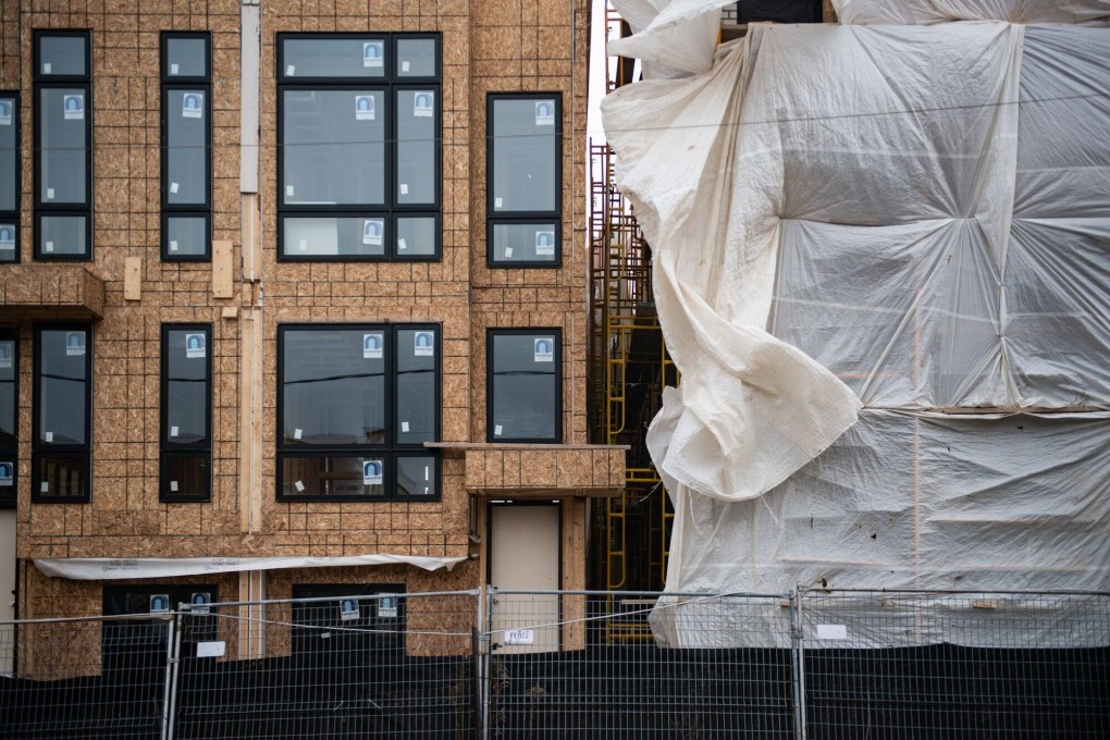 Housing under construction in Toronto, Ontario, Canada. Photo: Bloomberg