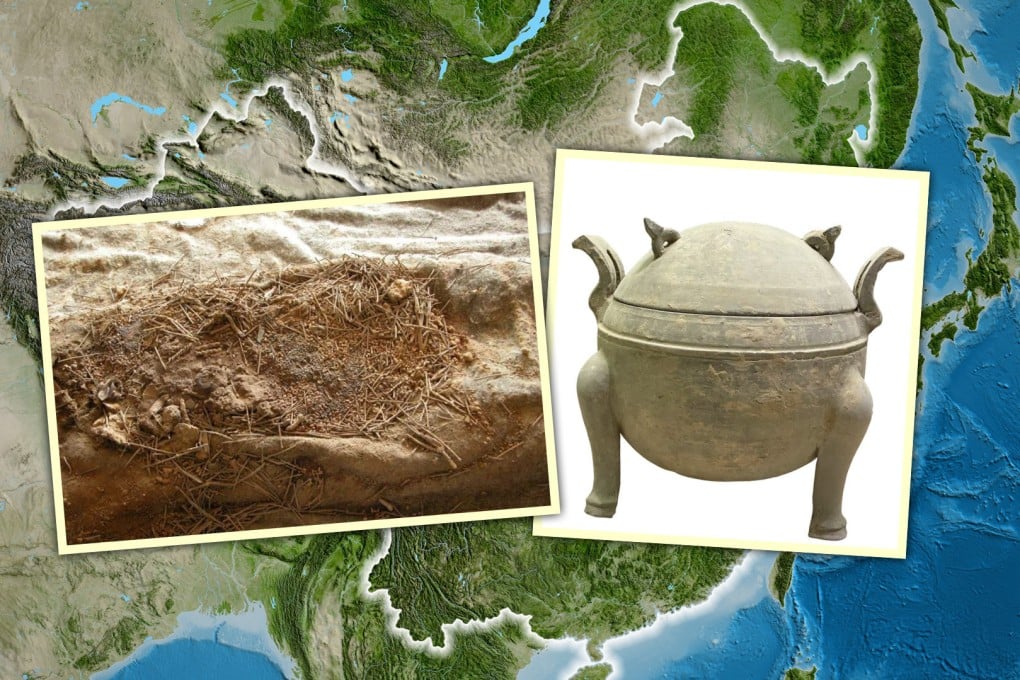 The fresh archaeological study of pottery remnants from China strongly suggest that the myriad of regional cooking styles in the mainland stretch back into ancient times. Photo: SCMP composite/Shutterstock/Phys.org/Baidu