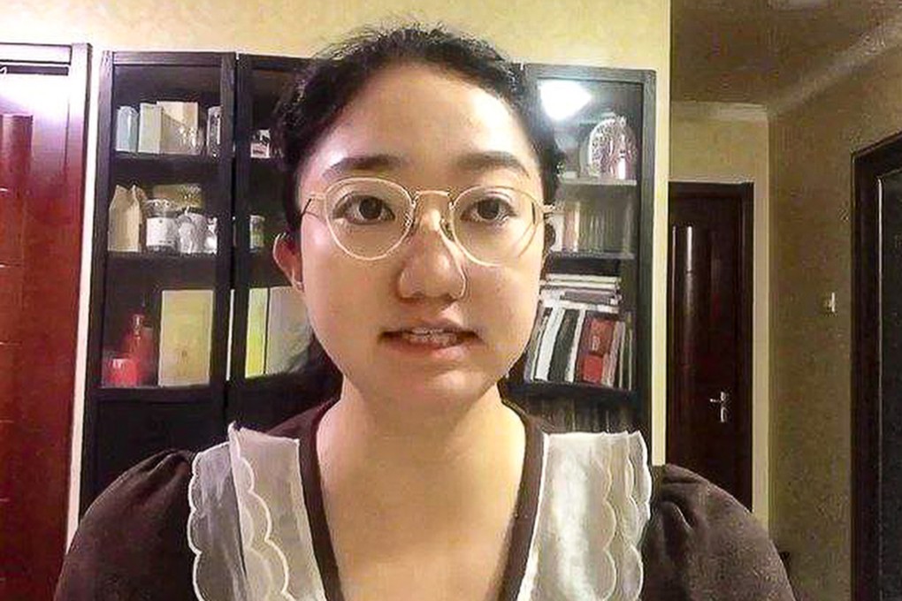 Rights activist Li Qiaochu was taken into custody three years ago. Photo: Handout