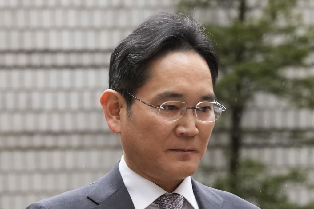 Samsung Electronics Chairman Lee Jae-yong was acquitted of financial crimes by a Seoul court on Monday. Photo: AP