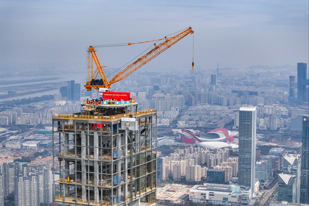 The second phase of the Nanjing Financial City project (pictured) is an example of how authorities in Jiangsu province – like other major provincial economies – are working to boost the economy. Photo: Xinhua