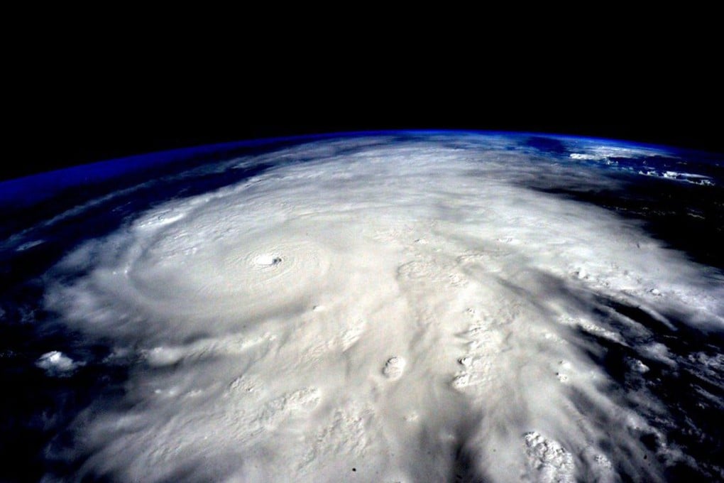 Hurricane Patricia along the western coast of Mexico, as seen from the ISS in 2015. File photo: Scott Kelly via EPA-EFE